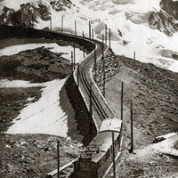 Mont Rose, chemin de fer du Gornergrat par Gyger