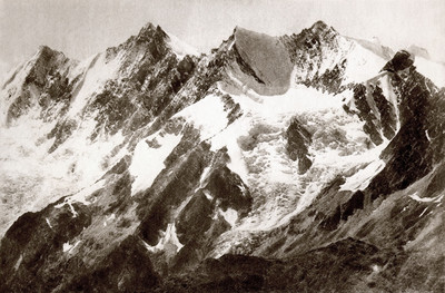 Täschhorn - Dom - Lenzspitze - Nadelhorn par Gyger
