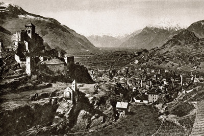 Sion, vallée du Rhône, par Gyger