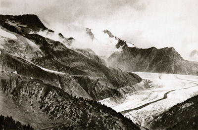 Glacier d'Aletsch, par Gyger