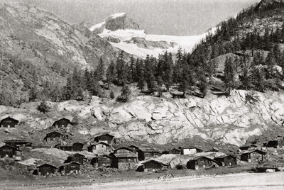 Lötschental, Gletschertafel par Gyger