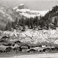 Lötschental, Gletschertafel par Gyger