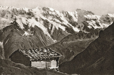 Ebnefluh - Grosshorn par Gyger