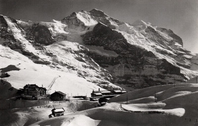 Jungfrau vue de Kleine Scheidegg par Gyger