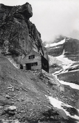 Ancienne cabane du Gspaltenhorn par Gyger