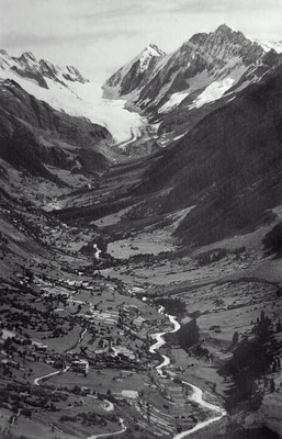Kippel in Lötschental, Langgletscher par Gyger