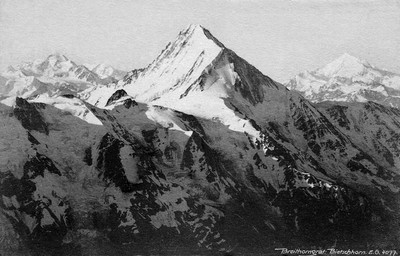 Bietschhorn vu du Breithorn par Gyger