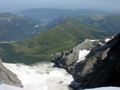 Guggigletscher et Kleine Scheidegg Guggigletscher et Kleine Scheidegg