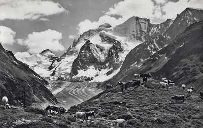 Pointe de Zinal, Dent Blanche, Grand Cornier par Gyger