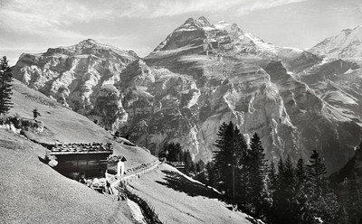 Gimmelwald en Sefinental, Jungfrau, par Gyger
