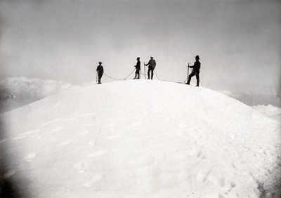 Au sommet du Mont Blanc par F. Charnaux