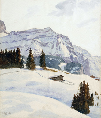 Alpe de Mettla par Plinio Colombi Alpe de Mettla par Plinio Colombi