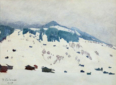 Chalets à Klosters par Plinio Colombi Chalets à Klosters par Plinio Colombi