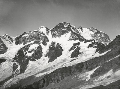 Pointe Gnifetti - Pointe Dufour par Vittorio Sella Pointe Gnifetti - Pointe Dufour par Vittorio Sella