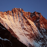 lever de soleil: face E du Dom