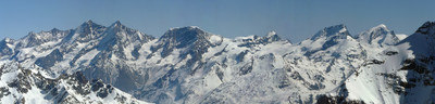 Du Strahlhorn au Dom