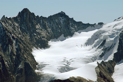 Nadelhorn, Lenzspitze W,  Hohbärggletscher, par omα