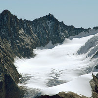Nadelhorn, Lenzspitze W,  Hohbärggletscher, par omα