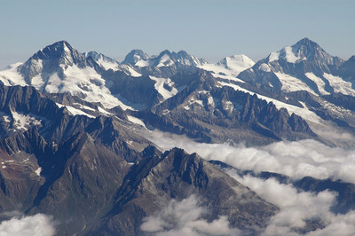 Aletschhorn - Fiescherhorn - Finsteraarhorn, par omα
