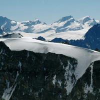 La Serpentine et les 4000 de Saas Fee : Alphubel, Allalinhorn, Rimpfischhorn, Strahlhorn, par omα