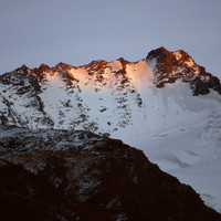 Rimpfischhorn au couchant, par omα