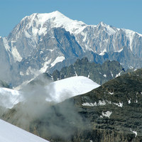 Mont Blanc, Grandes Jorasses, par omα
