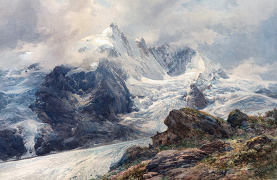 Grossglockner par Edward Theodore Compton Grossglockner par Edward Theodore Compton