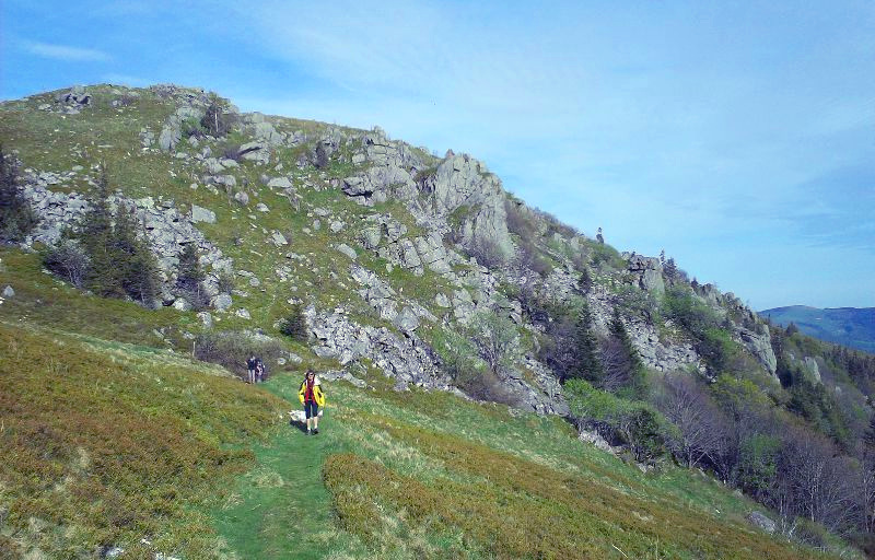 Vue du site à proximité du col du Schaferthal