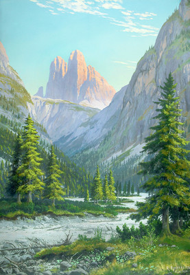 Tre Cime di Lavaredo par Rudolf Reschreiter