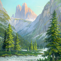 Tre Cime di Lavaredo par Rudolf Reschreiter