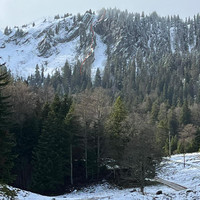 La via vue de la route du Vuarne