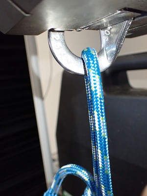 Cordelette 6mm sur plaquette #1 Cordelette 6mm sur plaquette #1