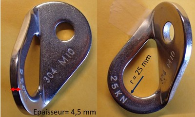 Dimensions plaquette #1 Dimensions plaquette #1