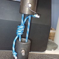 Essai de référence  sur axe diamètre  10 mm
