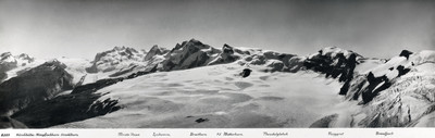 Vue de Hornlihütte par Gyger