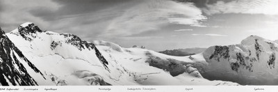 Vue du Mont Rose par Gyger