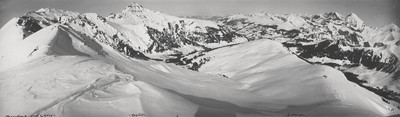 Vue sur Gsür près d'Adelboden par Gyger