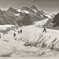 Glacier inférieur de Grindelwald par Braun