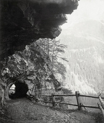 Passage de la Tête Noire par Braun Passage de la Tête Noire par Braun