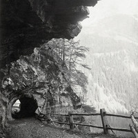 Passage de la Tête Noire par Braun