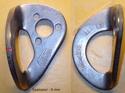 Plaquette Petzl Plaquette Petzl