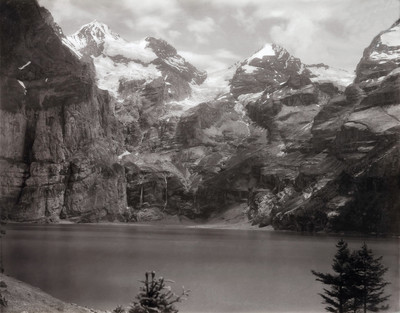 Lac d'Oeschinen par Braun Lac d'Oeschinen par Braun