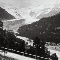 Glacier Morteratsch par Braun