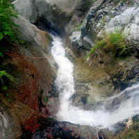 La vasque fermée évacuant par un siphon en cascade (utiliser MC + Rapp. et saut possile à la fin)