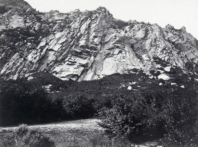 Little Cottonwood Cañon, Wahsatch mountains, par Timothy H. O'Sullivan Little Cottonwood Cañon, Wahsatch mountains, par Timothy H. O'Sullivan