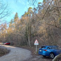Potoče lower parking lot