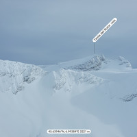 Rutor vu de l'Arrête de l'Invernet 