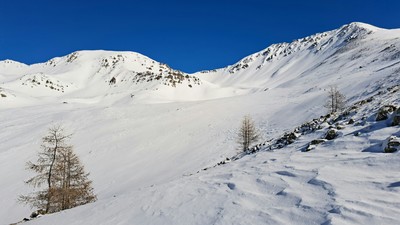 Le col du Raisin apparaît enfin ! Le col du Raisin apparaît enfin !
