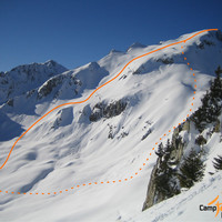 Pointe des Arangles Versant SE