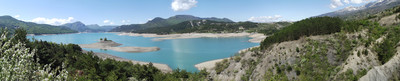 Lac de Serre-Ponçon par Etienne Baudon Lac de Serre-Ponçon par Etienne Baudon